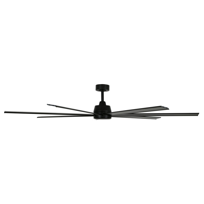 Sela 72'' Ceiling Fan, Black
