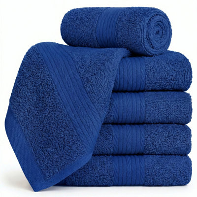 100% Cotton Washcloth 12 x 12 Inch Highly Absorbent 