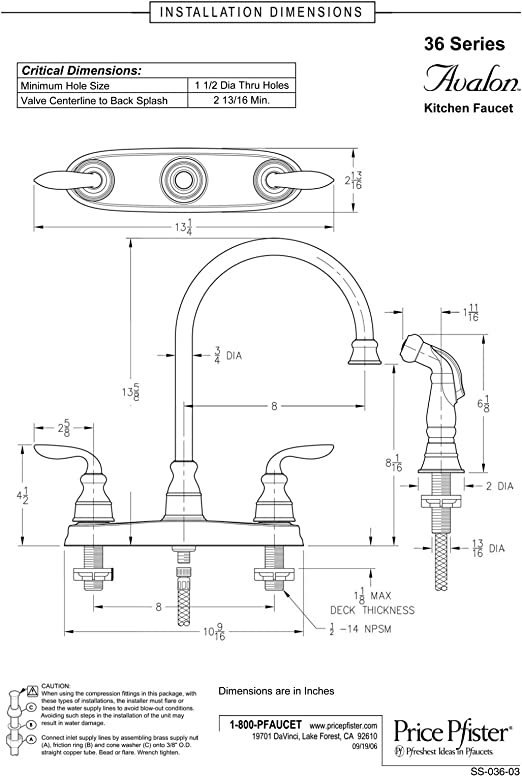 2-handle Bathroom Faucet