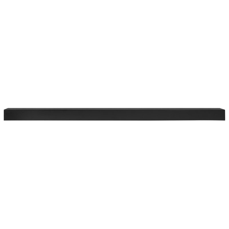 The Tyler 84" Shelf MDF Black Paint, 84", Black