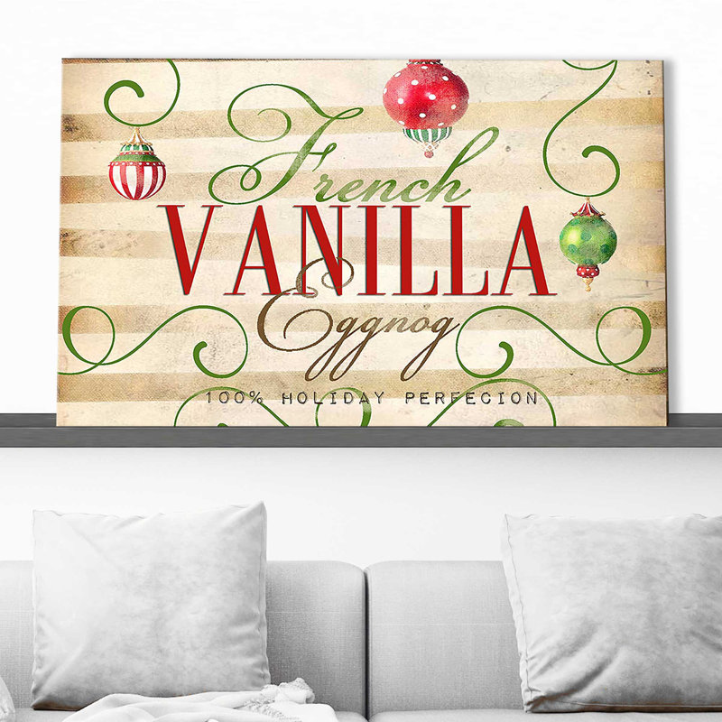 French Vanilla (Horizontal) par By Jodi - impression, Toile tendue, H 36 po x l 60 po x P 1,5 po