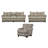 Freda 3-Piece Living Room Set