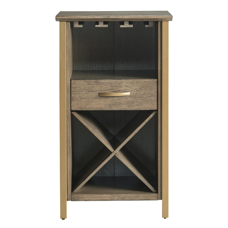 20'' Mini Bar,  Dune/Gold