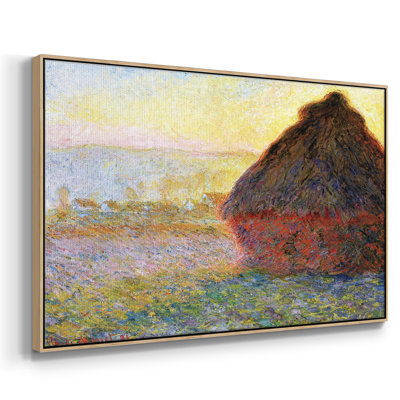 " Grainstack At Sunset, 1891 "