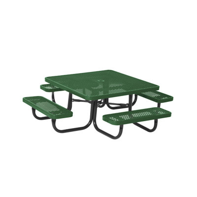 Tycho Diamond Preschool Metal Picnic Table
