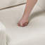 Causeuse en velours côtelé à accoudoirs carrés 54,5 po Yancheva-407173795-431526636