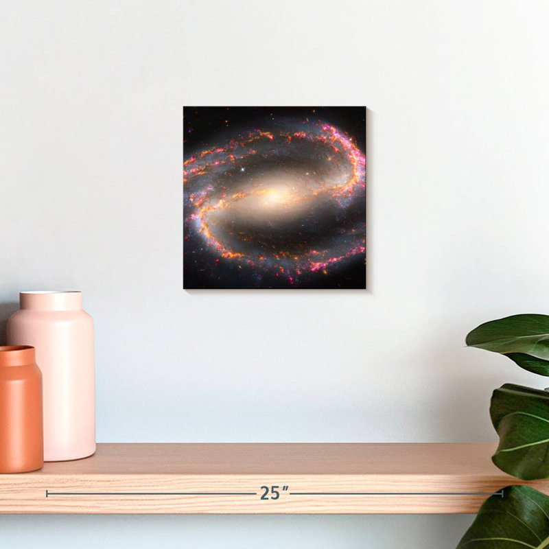 Oberle Multiwavelength View Of NGC 1300, 10" H x 10" W