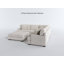 Canapé modulaire en chenille 4 pièces Clute