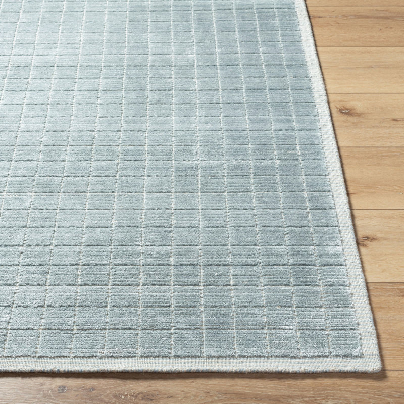 Tapis gris touffeté à la main Jacey, Rectangle de 10 pi x 14 pi