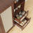 Anaiz Solid Wood Rectangle Accent Cabinet with Storage Drawer