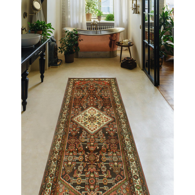 Chelssie One-of-a-Kind 2'4" X 10'3" 1980s Runner Wool Area Rug