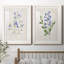 «Blue Botanical I», ensemble de 2 reproductions d'art-888190805-888190765-888190756