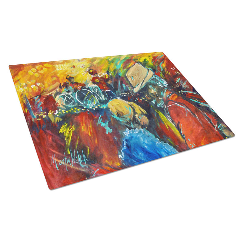 Dance Glass Cutting Board
