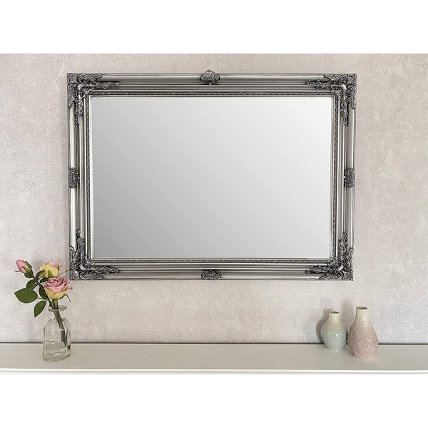 Rosdorf Park McSherrystown Solid Wood Framed Wall Mounted Accent Mirror ...