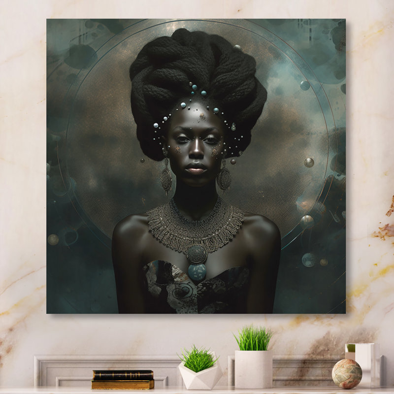 «Orisha Osunmare», reproduction sur toile, Toile tendue, H 16 po x l 16 po x P 1 po