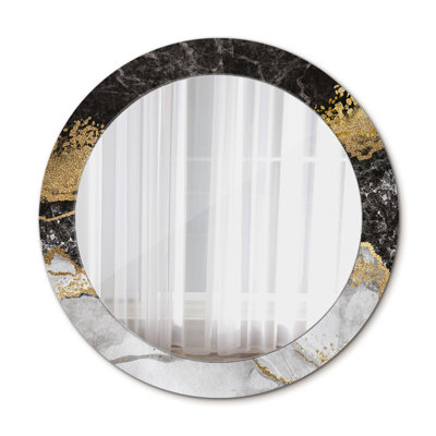 Huldar Glass Flat Wall Mirror