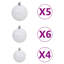 Artificial Christmas Tree with LEDs&Ball Set-1031948949