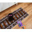 Tapis Minecraft Train Rail | 20 po x 60 po