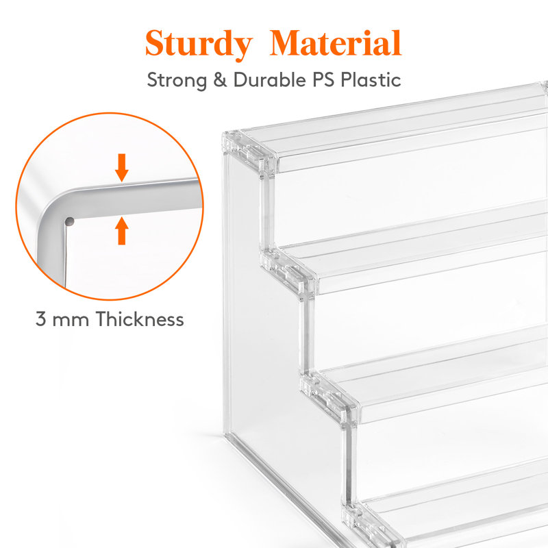 2.36'' H x 8.31'' W Plastic Display Case