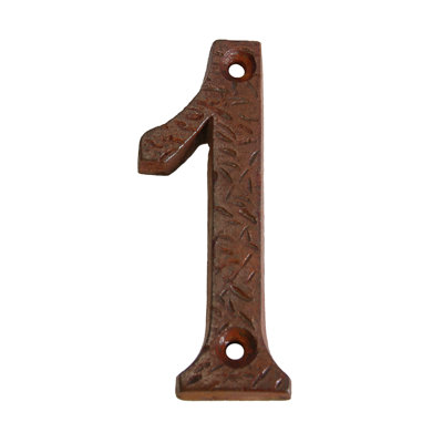3'' H Metal House Number