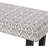 Ashford Boho Fabric Bench Great Deal Furniture Boho Fabric Bench, Black Print