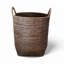 Hand Woven Wicker Laundry Basket-1826963945