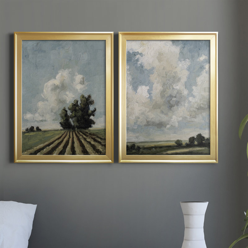 Copse of Trees, reproduction encadrée de qualité supérieure - prête à être accrochée, H 24,5 po x l 18,5 po x P 1,25 po
