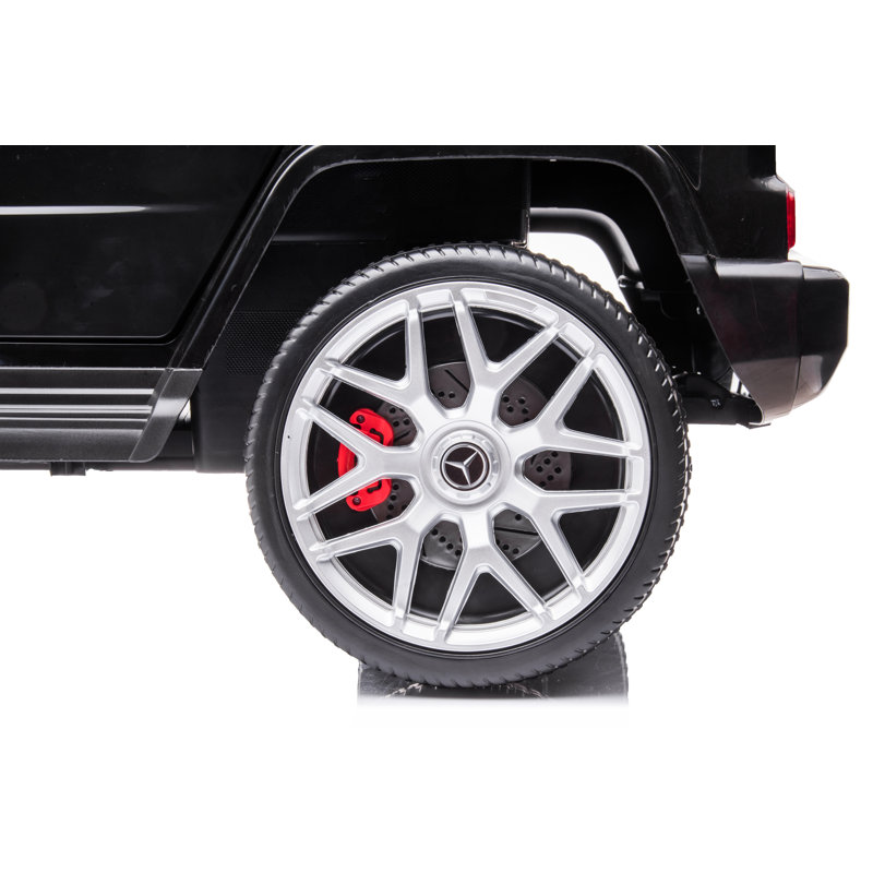 Black 24V Mercedes G63 Ride-On Car with Remote Control