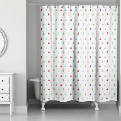Rideau de douche simple Hannaford