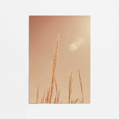 Motif d'herbes d'automne