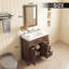 Kamiaya 36" Single Bathroom Vanity Set with Mirror