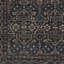 Smyrna Oriental Hand-Knotted Wool Charcoal Area Rug-1996962151