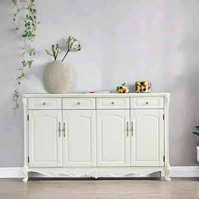 White  Entryway Cabinet