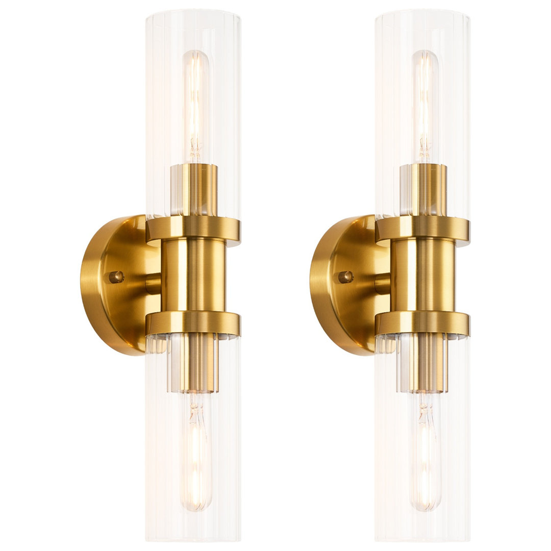 Zivah Cylinder Wall Light  (Set of 2) Mercer41