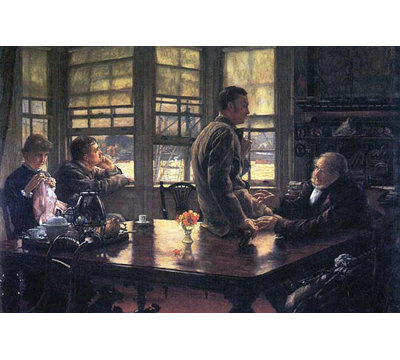 James Tissot - Unframed Graphic Art
