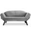 Desdemona 2 Seater Clic Clac Sofa Bed-1968326255