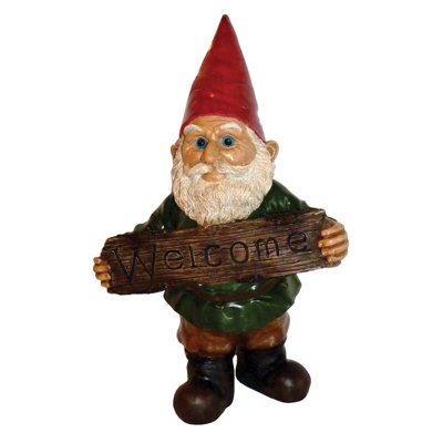 Statue gnome de welcome