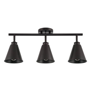 Ellis 27'' 3 -Light Fixed Track Track Kit with Dimmable and Adjustable Head