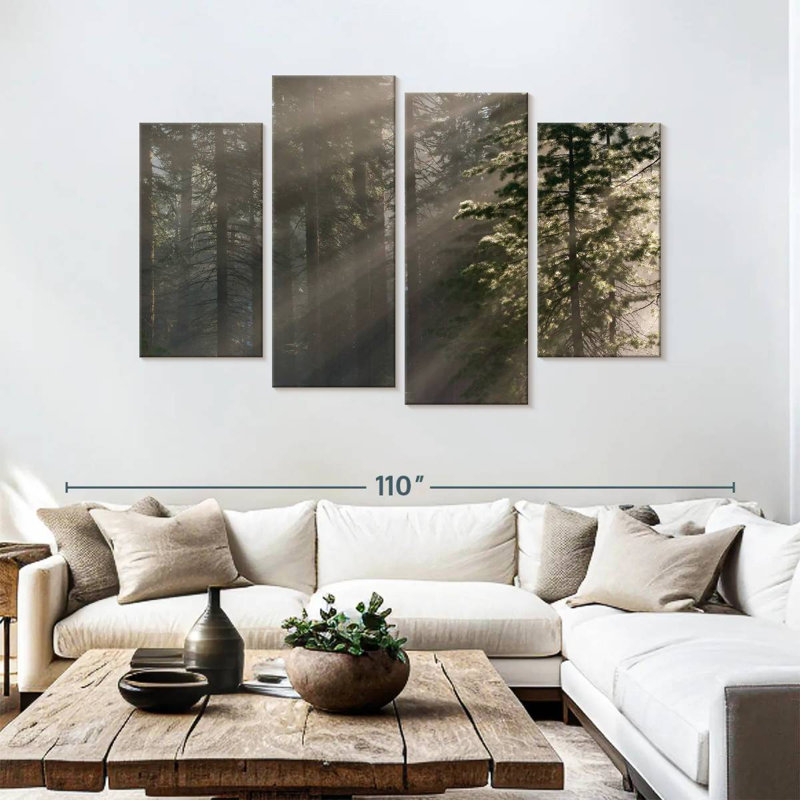 Alvord Sunlit Sequoia National Park, 54" H x 84" W