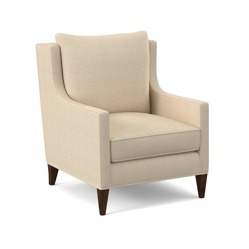 Chaise Callum, Noyer noir, Lin UV-Rollo