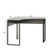 Smithtown Corner Metal Base Writing Desk