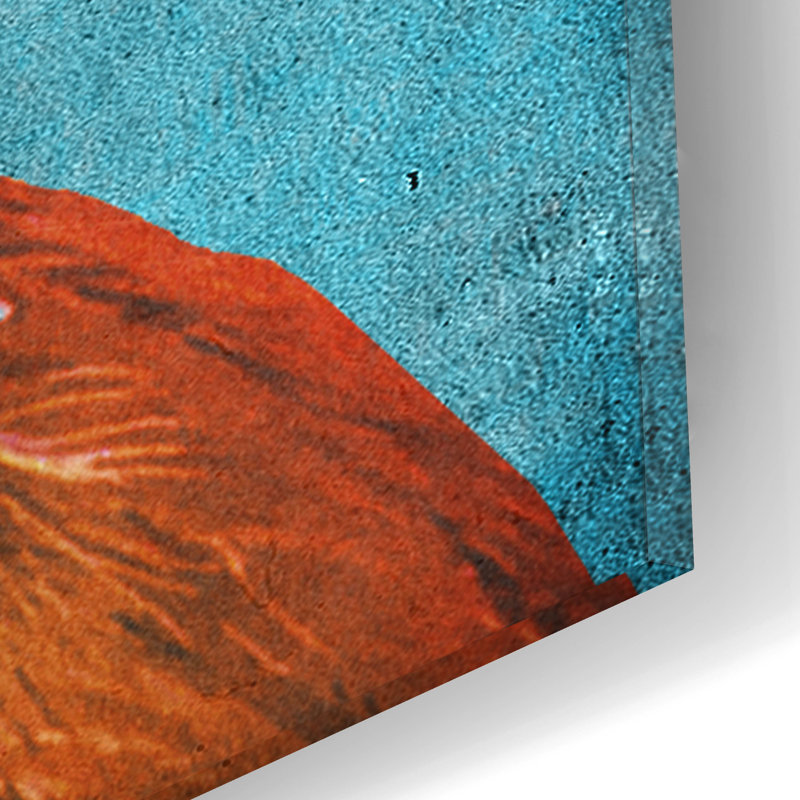 Art mural en verre acrylique, H 12 po x l 12 po x P 0,13 po