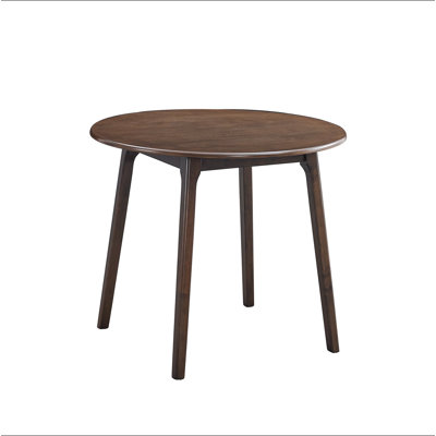Keiki Walnut Finish Round Dining Table