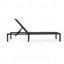 Ensemble de 2 chaises longues d'extérieur Westport avec dossier réglable et structure en aluminium pour une détente confortable