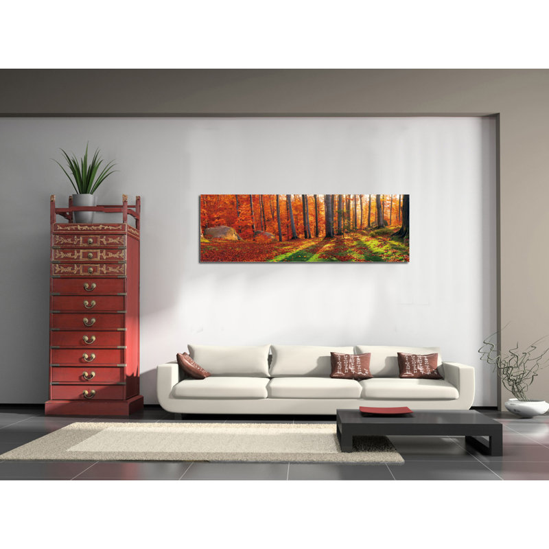 «Into The Woods» dans un art mural en acrylique ultrabrillant, 60 po x 20 po