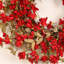 Couronne florale artificielle 24 po Forsythia