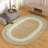 Kayleigh Hand-Braided Jute Area Rug, Brown/Cream-1731791806
