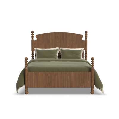 Camellia King Panel Bed