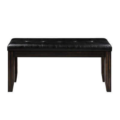 Bench With Tufted Cushion