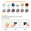 Metallic Self Adhesive Tile Stickers 15cm x 15cm-1267706164